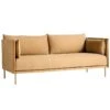 HAY Silhouette Sofa 2-seater, Linara 142/Sense Cognac - Oiled Oak -Finnishdesignshop 5047Hay isoTH