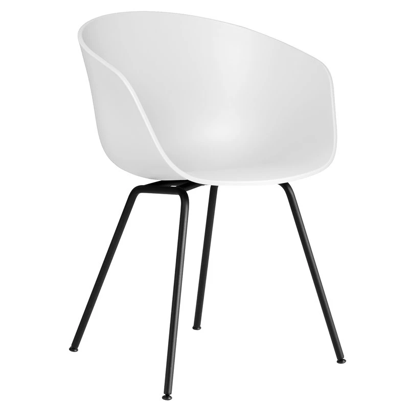 HAY About A Chair AAC26, White - Black 3 HAY About A Chair AAC26, White - Black