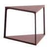 HAY Eiffel Side Table 52 X 52 Cm, Triangle, Dark Brick -Finnishdesignshop 5104Hay isoTH