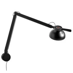 HAY PC Wall Lamp, Double Arm, Black