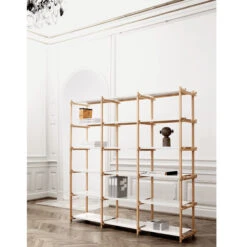 HAY Woody Shelf, High, White 11 HAY Woody Shelf, High, White -Finnishdesignshop 53Hay09 iso