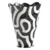 HAY Jessica Hans Shadow Vase, Black - White -Finnishdesignshop 541358 Jessica Hans Shadow Vase black and white
