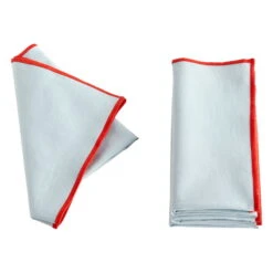 HAY Outline Napkins, Set Of 4, Light Blue