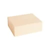 HAY Colour Storage Box, M, Vanilla -Finnishdesignshop 541419 Colour Storage M vanilla