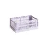HAY Colour Crate, S, Recycled Plastic, Lavender -Finnishdesignshop 541446 HAY Colour Crate S lavender