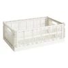HAY Colour Crate, L, Recycled Plastic, Off-white -Finnishdesignshop 541466 HAY Colour Crate L off white