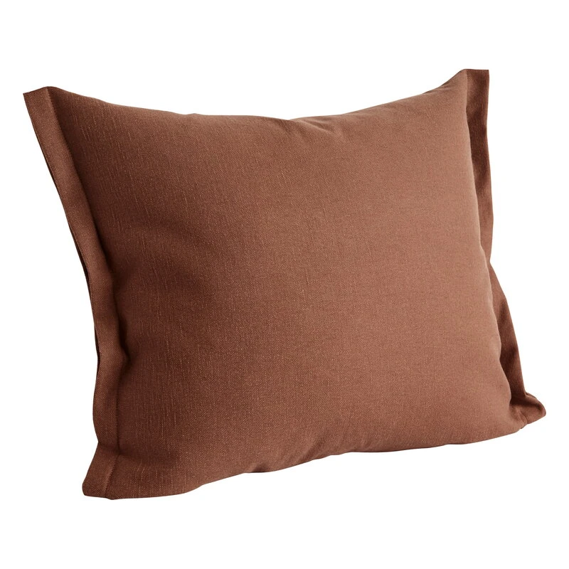HAY Plica Cushion, Planar, Chocolate 3 HAY Plica Cushion, Planar, Chocolate