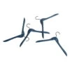 HAY Coat Hanger, Deep Blue, 4 Pcs -Finnishdesignshop 541515 Coat Hanger Set of 4 deep blue