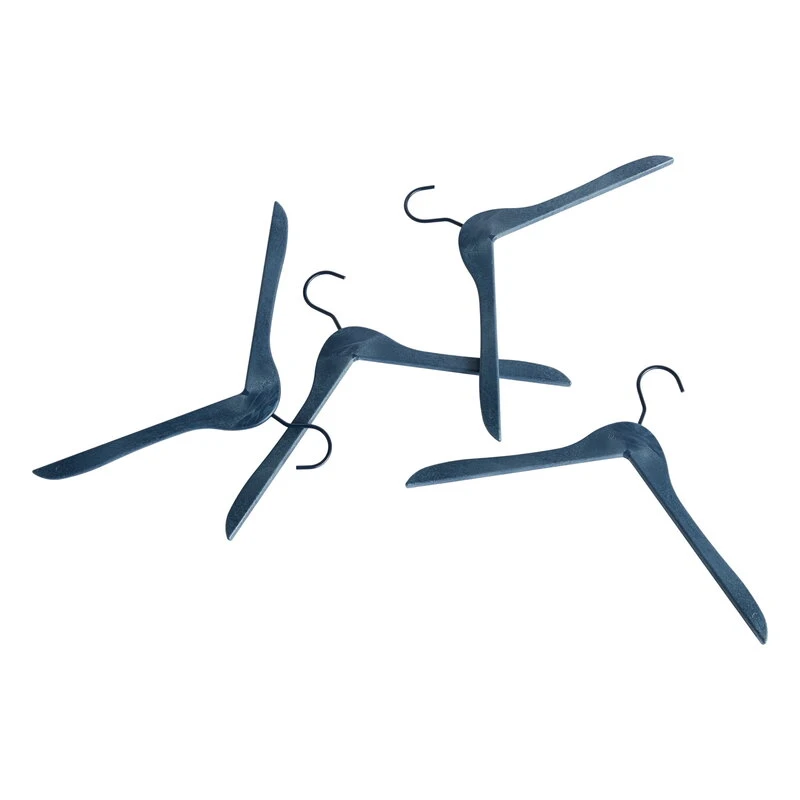 HAY Coat Hanger, Deep Blue, 4 Pcs 3 HAY Coat Hanger, Deep Blue, 4 Pcs