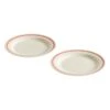 HAY Sobremesa Plate, 2 Pcs, 18,5 Cm, Red -Finnishdesignshop 541547 Sobremesa Plate 185 Set of 2 red