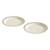 HAY Sobremesa Plate, 2 Pcs, 24,5 Cm, Blue - Yellow -Finnishdesignshop 541548 Sobremesa Plate 245 Set of 2 blue and yellow