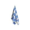 HAY Check Hand Towel, Sky Blue