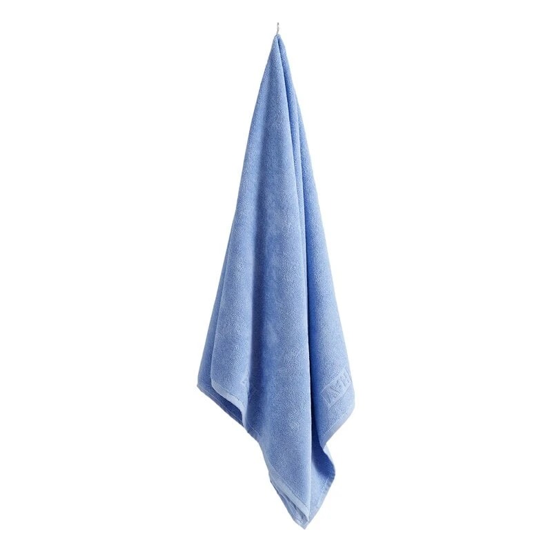 HAY Mono Bath Towel, Sky Blue 3 HAY Mono Bath Towel, Sky Blue