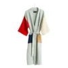 HAY Waffle Bathrobe, One Size, Glacier Multi -Finnishdesignshop 541622 Waffle Bathrobe glacier multi