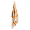 HAY Frotté Stripe Bath Sheet, Warm Yellow -Finnishdesignshop 541628 Frotte Stripe Bath Towel warm yellow