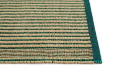 HAY Tapis Rug, Black - Green -Finnishdesignshop 541710 Tapis Mat 60x95 black and green detail