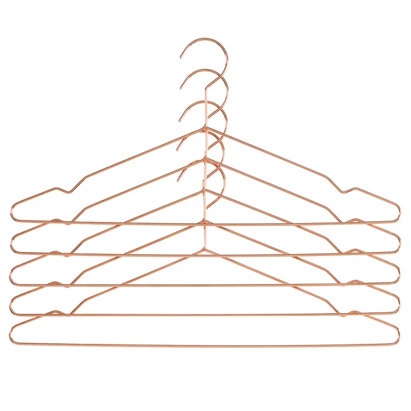 HAY Hang Hanger, 5 Pcs, Copper 4 HAY Hang Hanger, 5 Pcs, Copper - Image 2