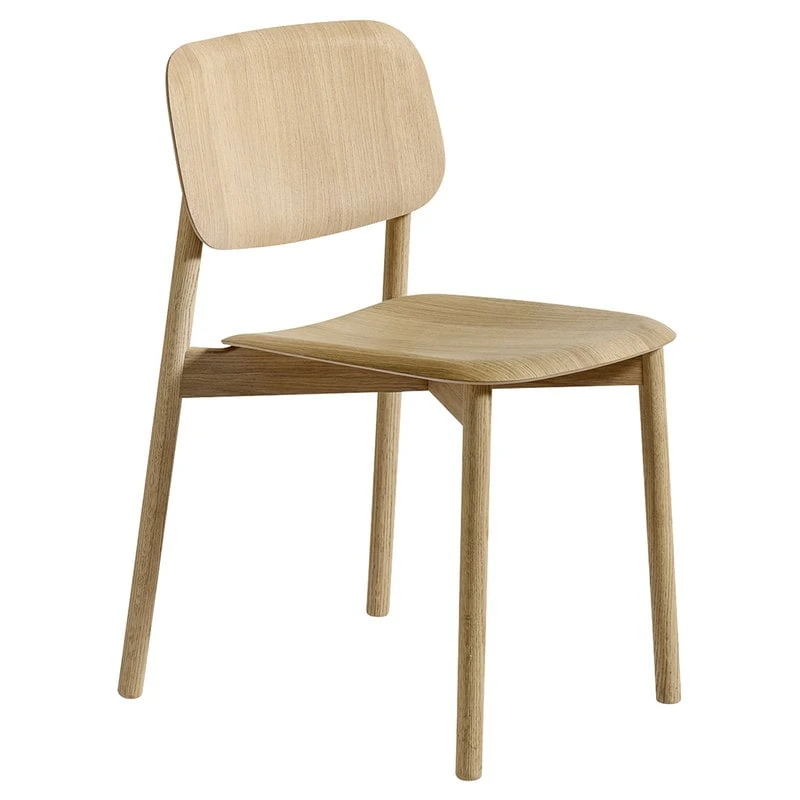HAY Soft Edge 60 Chair, Lacquered Oak 3 HAY Soft Edge 60 Chair, Lacquered Oak