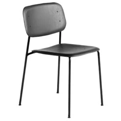 HAY Soft Edge 40 Chair, Black - Soft Black