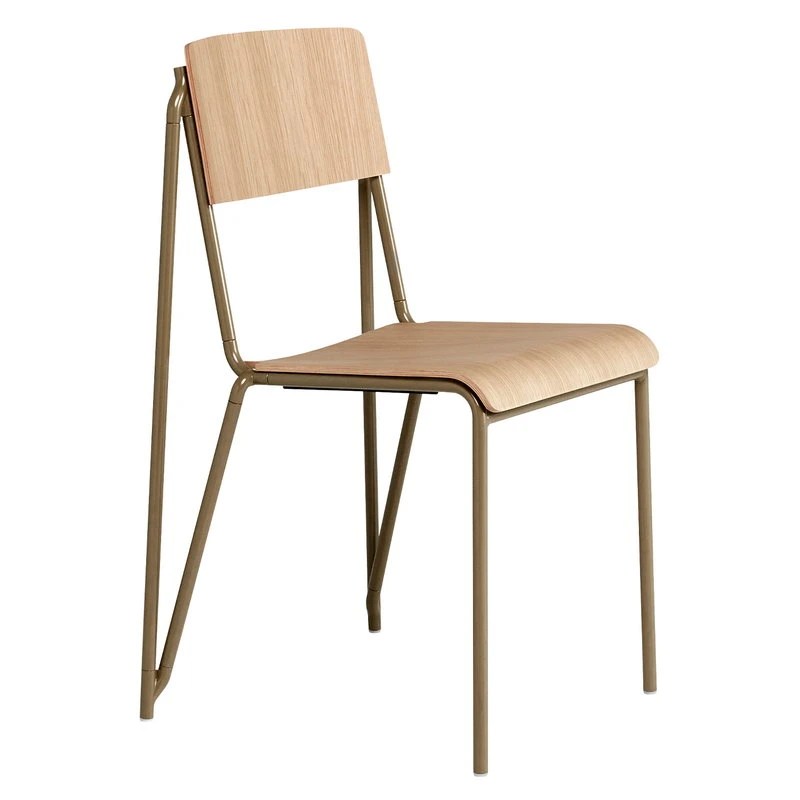 HAY Petit Standard Chair, Clay - Matt Lacquered Oak 3 HAY Petit Standard Chair, Clay - Matt Lacquered Oak