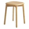 HAY Soft Edge 72 Stool, Lacquered Oak