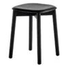 HAY Soft Edge 72 Stool, Black -Finnishdesignshop 87Hay 21 TH