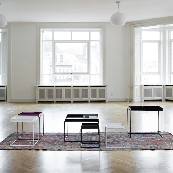 HAY Tray Table Medium Square, Black 4 HAY Tray Table Medium Square, Black - Image 2