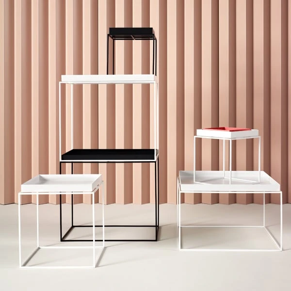 HAY Tray Table Medium Square, Black 5 HAY Tray Table Medium Square, Black - Image 3