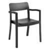 HAY Pastis Armchair, Black -Finnishdesignshop 891073 Pastis Armchair black wb lacquered ash
