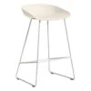 HAY About A Stool AAS38, Low, White - Cream -Finnishdesignshop 927103 AAS38 H65 White steel base Cream white wb