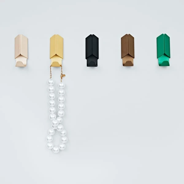 HAY Volet Hook, 2 Pcs, Black 4 HAY Volet Hook, 2 Pcs, Black - Image 2