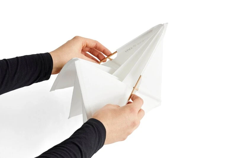 HAY Paper Cube Table Lamp, White 4 HAY Paper Cube Table Lamp, White - Image 2