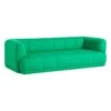 HAY Quilton 3-seater Sofa, Green Vidar 932 -Finnishdesignshop 9412118107418 Quilton 3 Seater Vidar 932