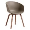 HAY About A Chair AAC22, Lacquered Walnut - Khaki 2 HAY About A Chair AAC22, Lacquered Walnut - Khaki -Finnishdesignshop 943407 AAC 22 khaki shell wb lacquer walnut base