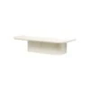 HAY Korpus Shelf M, 4 Hooks, Cream -Finnishdesignshop 9440132009000 Korpus Shelf M cream