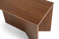 HAY Slit Wood Oblong Table, 50 X 28 Cm, Lacquered Walnut 8 HAY Slit Wood Oblong Table, 50 X 28 Cm, Lacquered Walnut -Finnishdesignshop 9440372009000 Slit Table Wood Oblong wb lacquer walnut detail 01