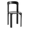 HAY Rey Chair, Deep Black -Finnishdesignshop 9453111009000 Rey Chair deep black wb lacquer beech