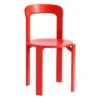 HAY Rey Chair, Scarlet Red 1 HAY Rey Chair, Scarlet Red -Finnishdesignshop 9453111109000 Rey Chair scarlet red wb lacquer beech