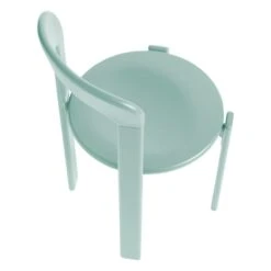 HAY Rey Chair, Fall Green -Finnishdesignshop 9453111609000 Rey Chair fall green wb lacquer beech detail 01