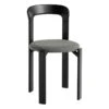 HAY Rey Chair, Deep Black - Black Grey Steelcut Trio 124