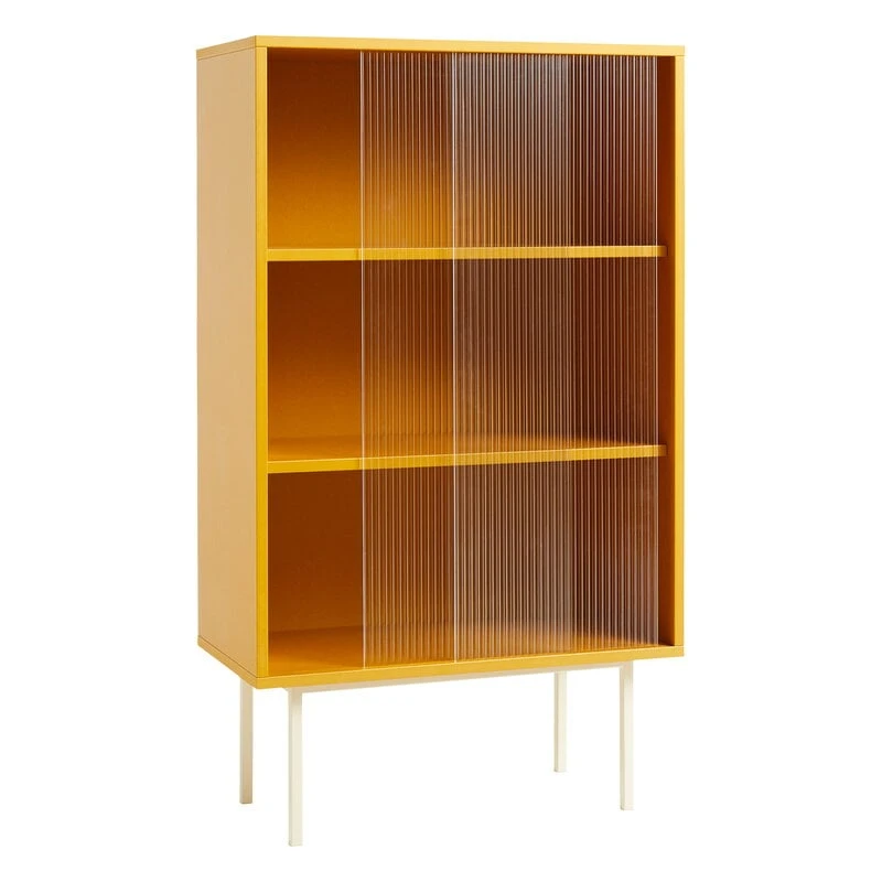 HAY Colour Cabinet W/ Glass Doors, Tall, Yellow 8 HAY Colour Cabinet W/ Glass Doors, Tall, Yellow - Image 6