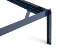 HAY Connect Bed, Deep Blue -Finnishdesignshop 9466571309000 Connect Bed W180xL200xH30 with support bar deep blue detail 01