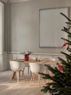 HAY CPH30 Table, 250 X 120 Cm, Lacquered Oak 5 HAY CPH30 Table, 250 X 120 Cm, Lacquered Oak -Finnishdesignshop AAC 22 white shell wb lacquer oak CPH 30 wb lacquer oak top wb lacquer oak base Arcs Vase red 1