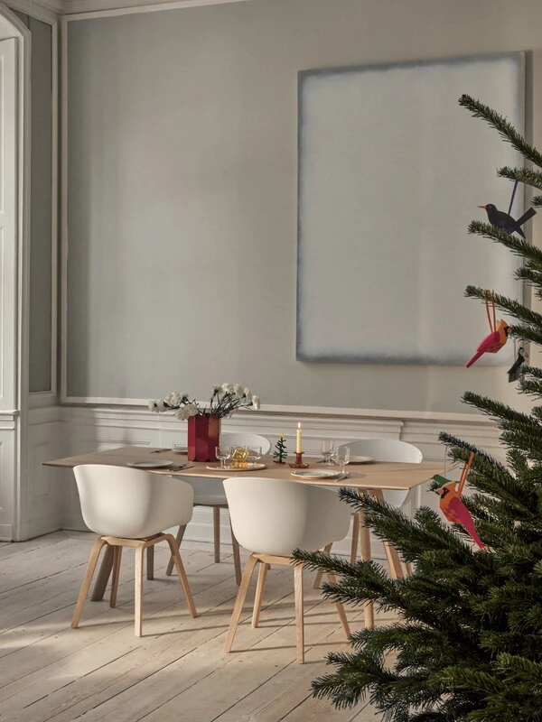 HAY CPH30 Table, 200 X 90 Cm, Lacquered Oak 4 HAY CPH30 Table, 200 X 90 Cm, Lacquered Oak - Image 2