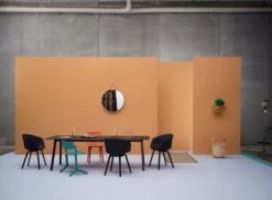 HAY Strap Mirror, No 1, Large, Grey 12 HAY Strap Mirror, No 1, Large, Grey -Finnishdesignshop AAC 222C Ru Chair2C J772C Bella Desk2C Strap Mirror2C Beijing Basket28129