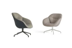 HAY About A Lounge Chair AAL81 Soft Duo, Black-Remix852-Steelcut Tri 13 HAY About A Lounge Chair AAL81 Soft Duo, Black-Remix852-Steelcut Tri -Finnishdesignshop AAL 81 Soft Duo Duo front Remix 852 back Steelcut Trio 195 black powder coated steel base AAL 81 Soft Swarm Multi Colour chromed steel base