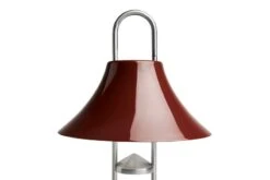 HAY Mousqueton Portable Table Lamp, Iron Red -Finnishdesignshop AB819 C190 Mousqueton Portable iron red detail 01role
