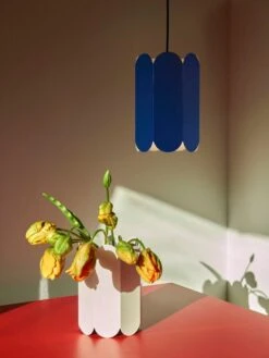 HAY Arcs Shade, Cobalt Blue -Finnishdesignshop Arcs Vase white Arcs Shade cobalt blue