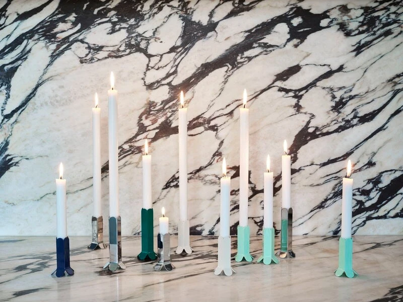 HAY Arcs Candleholder, S, Mirror 5 HAY Arcs Candleholder, S, Mirror - Image 3