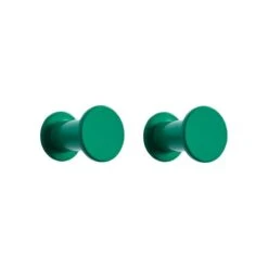 HAY Bolt Hook Set, 2 Pcs, Green